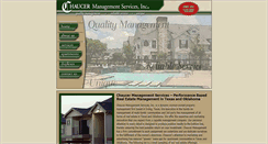 Desktop Screenshot of chaucermgmt.com